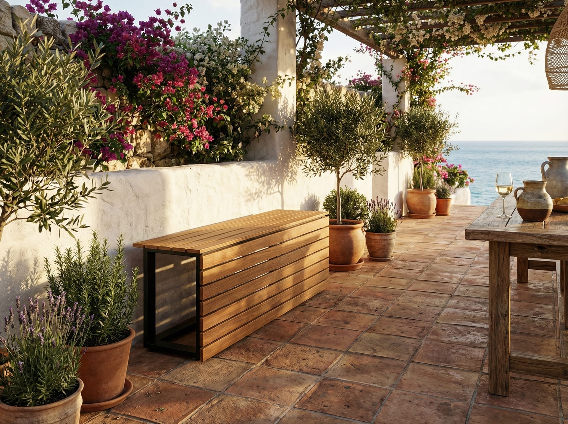 Παγκακι χωρις πλατη - alternate view