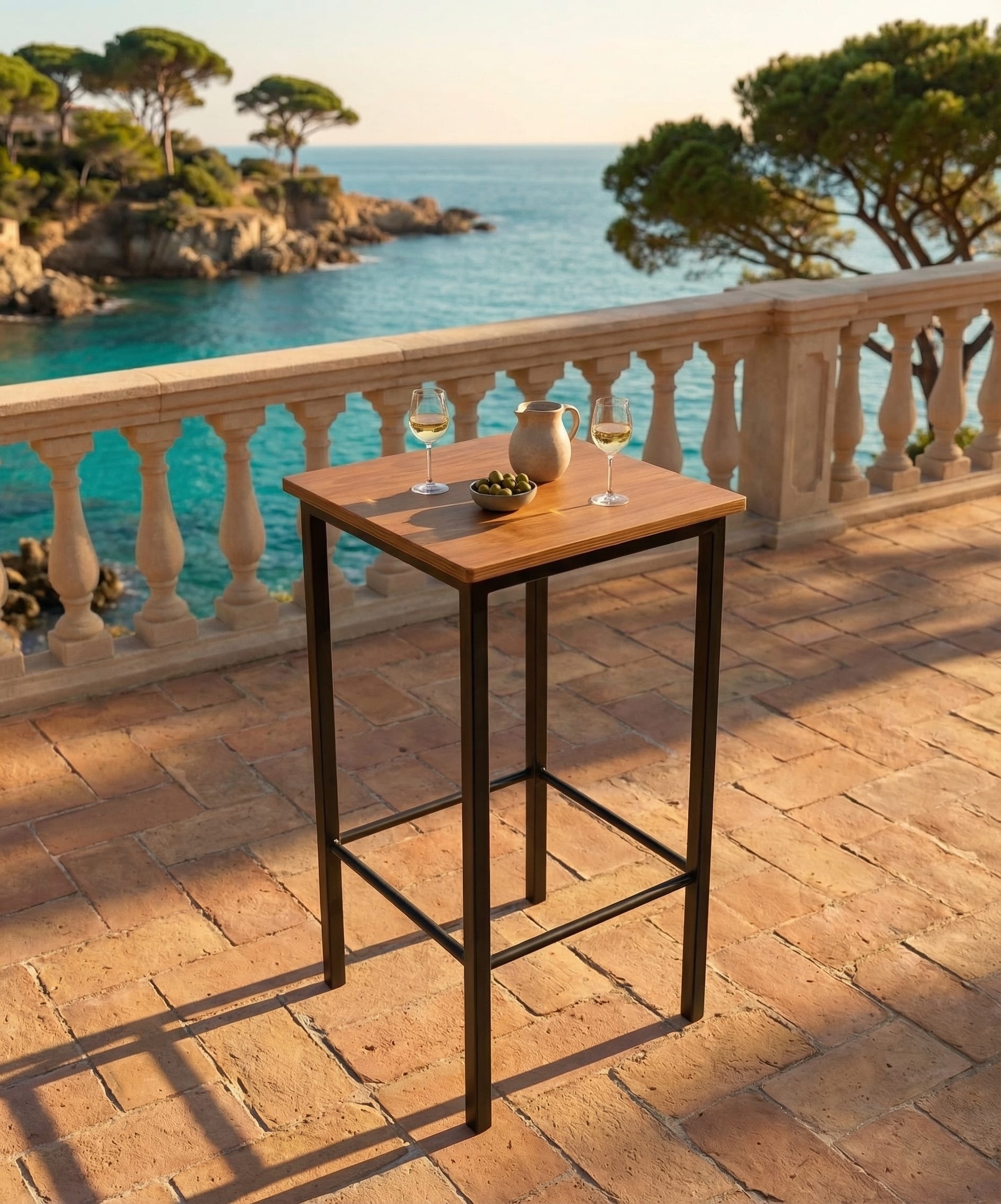 Παγκος με τετραγωνη επιφανεια - alternate view