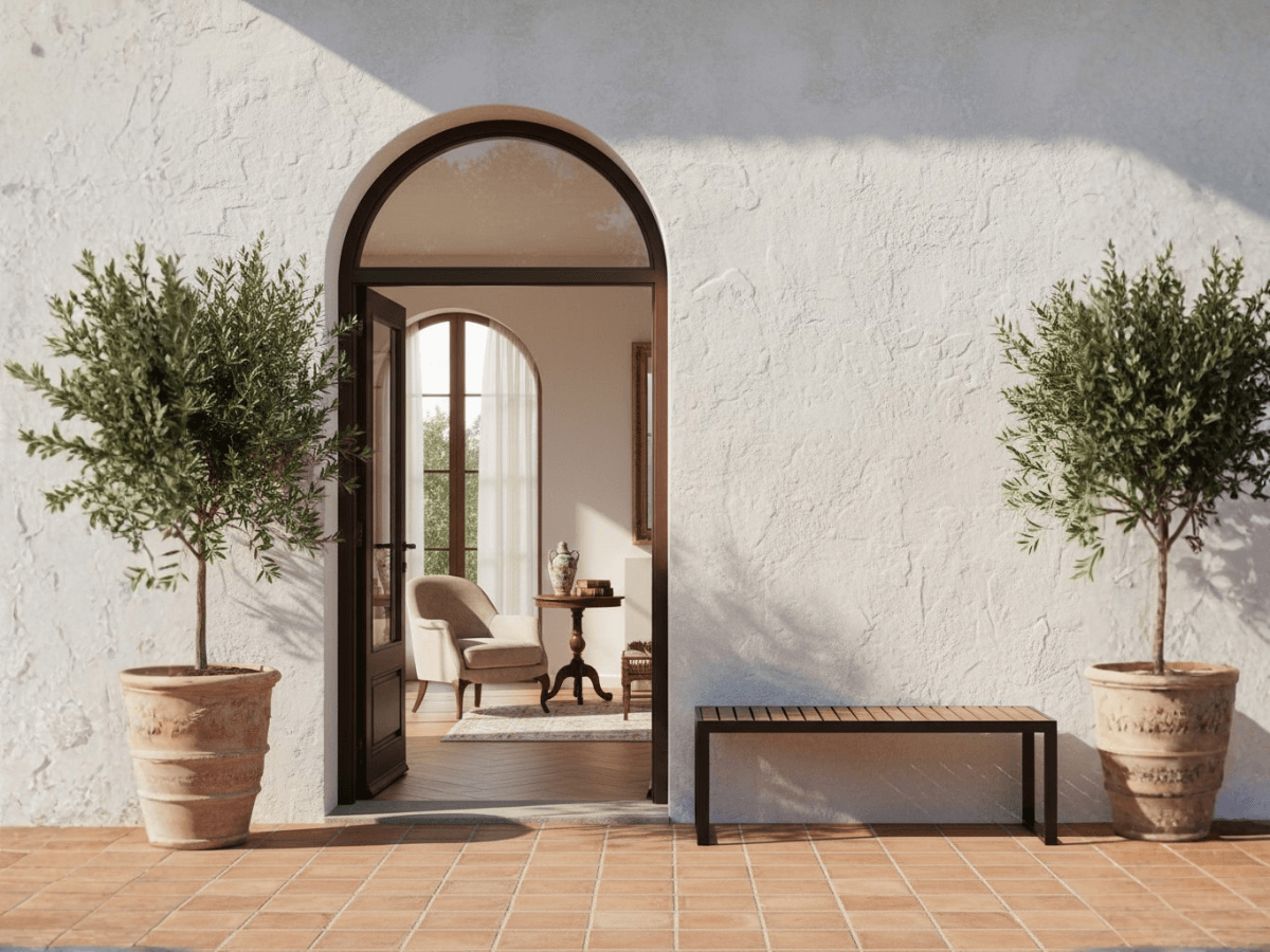 Παγκακι με επiφανεια ξυλου